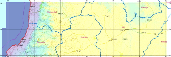 Angola ETM12 Enhanced Terrain Mesh 12m vol_06 - Benguela\Huambo\Bié - for Microsoft Flight Simulator
