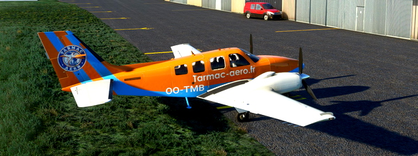 BEECHCRAFT BARON 58 TARMAC-AERO - 2021 - for Microsoft Flight Simulator