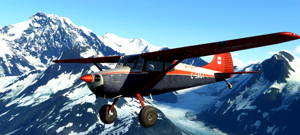 Cessna C170B Tundra Bush C-SAGY - for Microsoft Flight Simulator