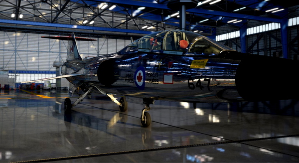 CF-104D Mk.1 Starfighter, CAF 104647 - for Microsoft Flight Simulator