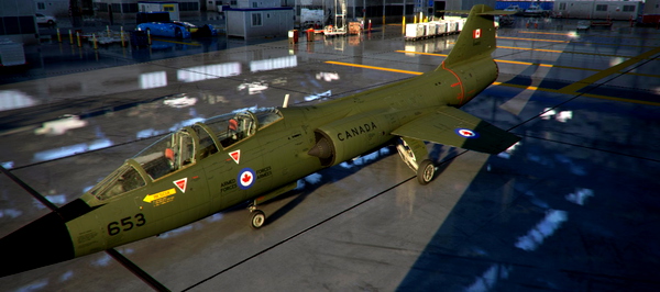 CF-104D Mk.2 Starfighter CAF 104653 - for Microsoft Flight Simulator