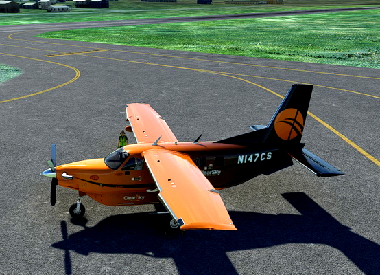 Clear Sky Logistics Livery for the SWS Kodiak 100 - for Microsoft Flight Simulator