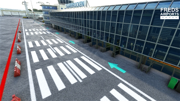 EDDR Airport Saarbrücken Microsoft Flight Simulator