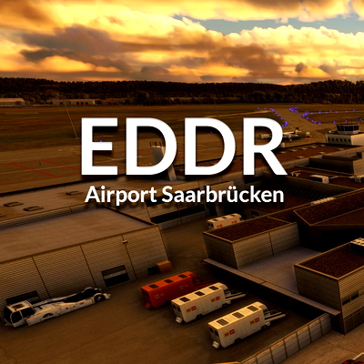 EDDR Airport Saarbrücken - for Microsoft Flight Simulator