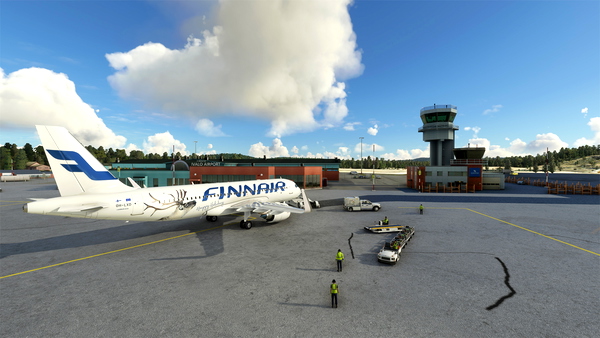 EFIV-Ivalo airport - for Microsoft Flight Simulator