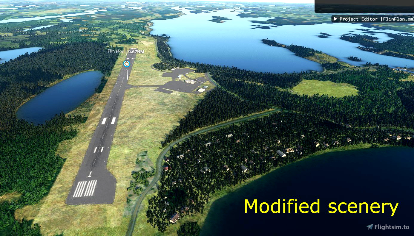 Flin Flon (CYFO) for Microsoft Flight Simulator MSFS