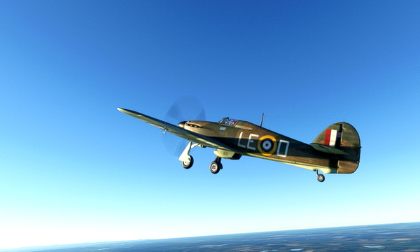 Hawker Hurricane MK I - for Microsoft Flight Simulator