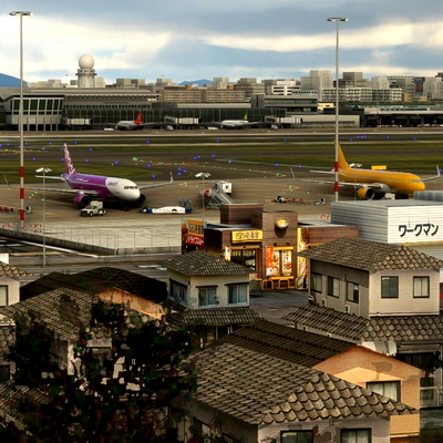 Japan Fukuoka Wow - for Microsoft Flight Simulator