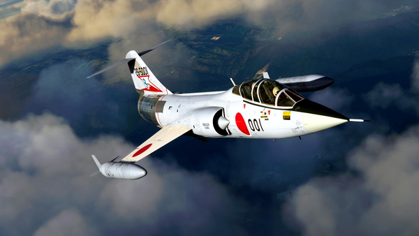 JASDF SSW TF-104G(F-104DJ) 207 SQN 26-5001 - for Microsoft Flight Simulator