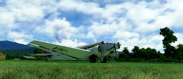Junkers Ju-52/3m VH-BUU Gibbes Sepik Airways - for Microsoft Flight Simulator