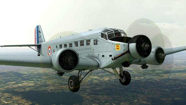 Junkers Ju52 AAC.1 Toucan 'Béarn' - for Microsoft Flight Simulator