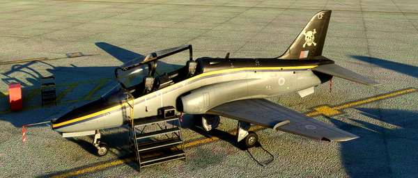 Just Flight Hawk Just Flight Hawk T1/A RAF XX312 100 Sqn Gray - for Microsoft Flight Simulator