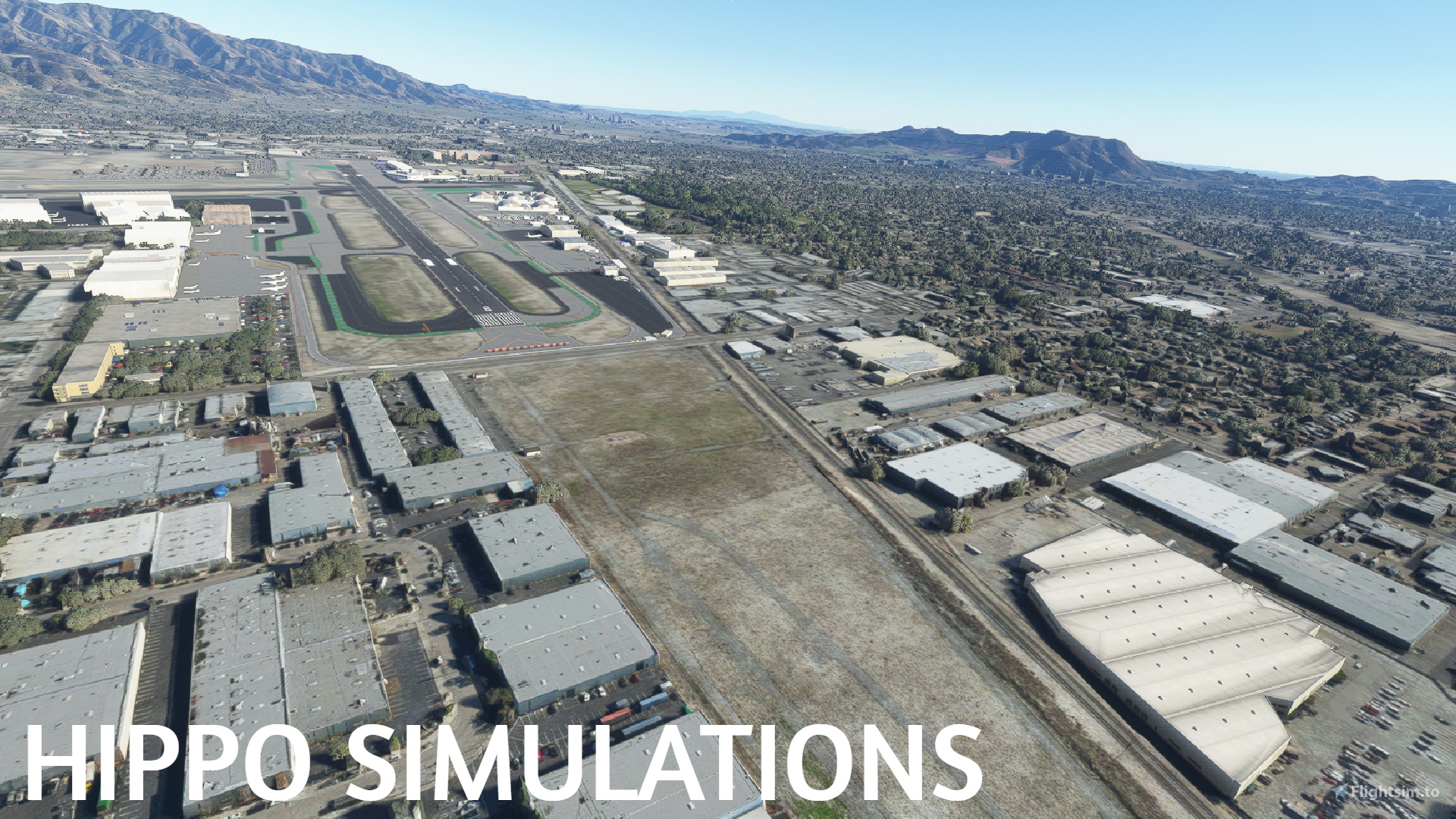 KBUR, Hollywood Burbank Airport For Microsoft Flight Simulator | MSFS