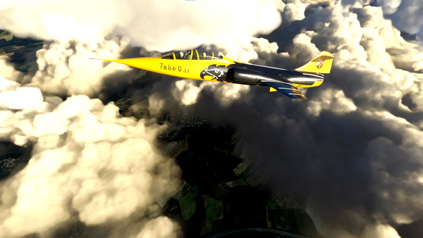 Livery for TF-104G in GAF Jabo G 33 21+67 colors (requested) - for Microsoft Flight Simulator
