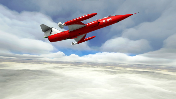 Liveries for the TF-104G / FRF-104G- AMI Rosso corsa (requested) - for Microsoft Flight Simulator