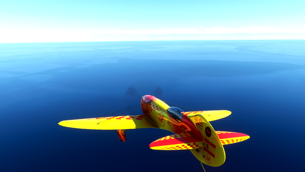 Livery "Patrulla española" V2.0.5 - Gee Bee R3 special - by Newdeclic - for Microsoft Flight Simulator