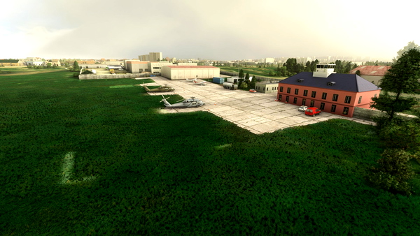 LRSN - Ilie Carafoli Airport, Târgu Mureș - for Microsoft Flight Simulator