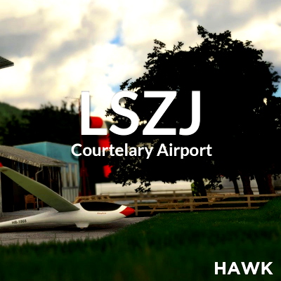LSZJ - Courtelary Airport Switzerland - for Microsoft Flight Simulator