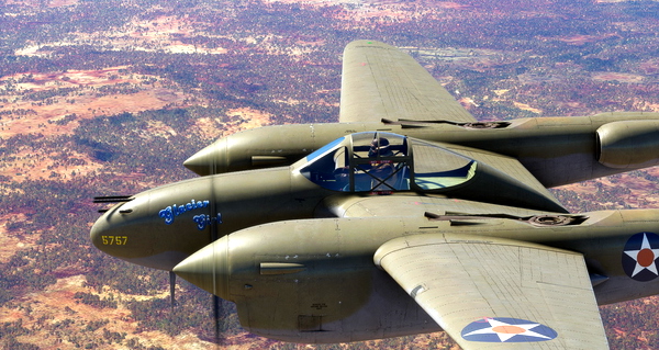 MF_P-38_Glacier Girl - for Microsoft Flight Simulator