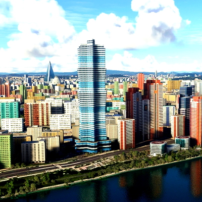 North Korea Pyongyang - for Microsoft Flight Simulator