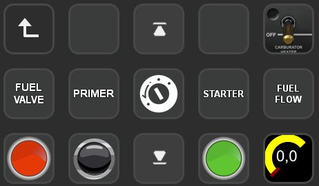 P149D Stream Deck 3x5 - Profile for Microsoft Flight Simulator | MSFS