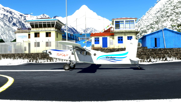 RacAir livery for PC-6 Porter - for Microsoft Flight Simulator