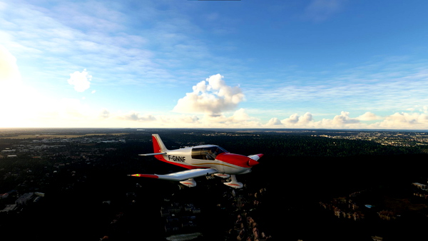 Robin DR400-180 Aéroclub SADI LECOINTE - for Microsoft Flight Simulator