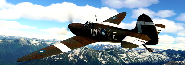 Spitfire AH Mk1A UME PS890 Burma - for Microsoft Flight Simulator