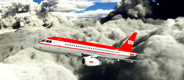 Sukhoi Superjet 100 LTU 8K - for Microsoft Flight Simulator