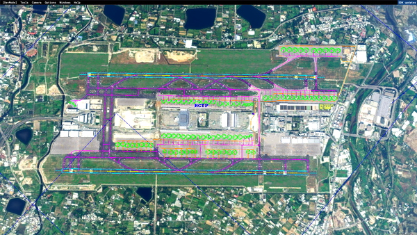 Taxiway & Runway rework for Double-T's RCTP Taoyuan International Airport - for Microsoft Flight Simulator