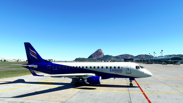 VIRTUALCOL - EMBRAER 170 Eastern Airways G-CIXV request - for Microsoft Flight Simulator