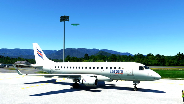 VIRTUALCOL - EMBRAER 170 Eastern Airways G-CIXW request - for Microsoft Flight Simulator