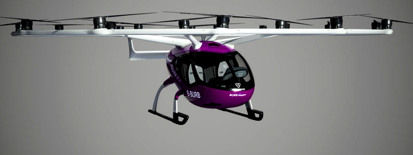 VoloCity BURB-Hopper Plum Livery - for Microsoft Flight Simulator