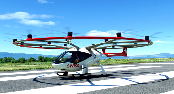 VoloCity - SWISS - for Microsoft Flight Simulator