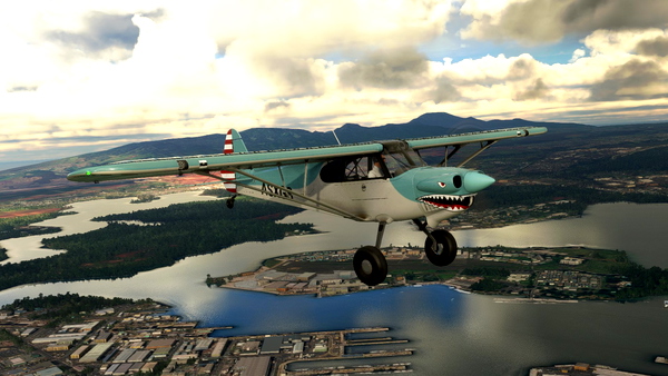 X-Cub 1942 U.S Navy Countershading - for Microsoft Flight Simulator