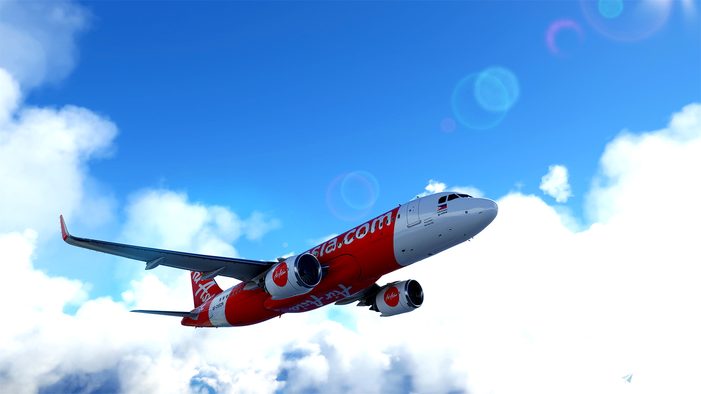 [a32nx] Fbw A320 Neo - Airasia Philippines 8k For Microsoft Flight 