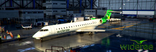 Aerosoft CRJ550 MSFS Wideroe - for Microsoft Flight Simulator