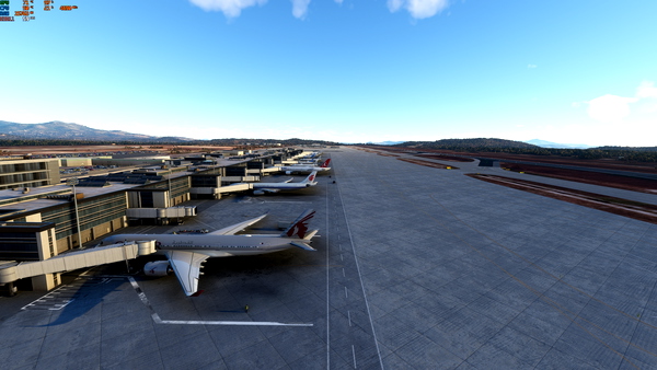 Athens Eleftherios Venizelos default airport UPGRADE - for Microsoft Flight Simulator