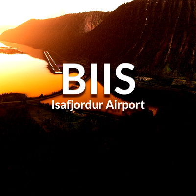 BIIS - Isafjordur Airport, Iceland - for Microsoft Flight Simulator