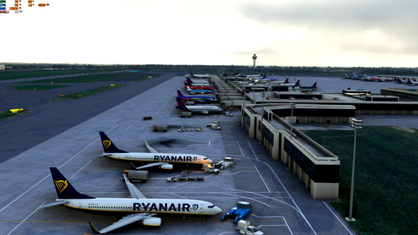 Brussels EBBR default airport UPGRADE - for Microsoft Flight Simulator