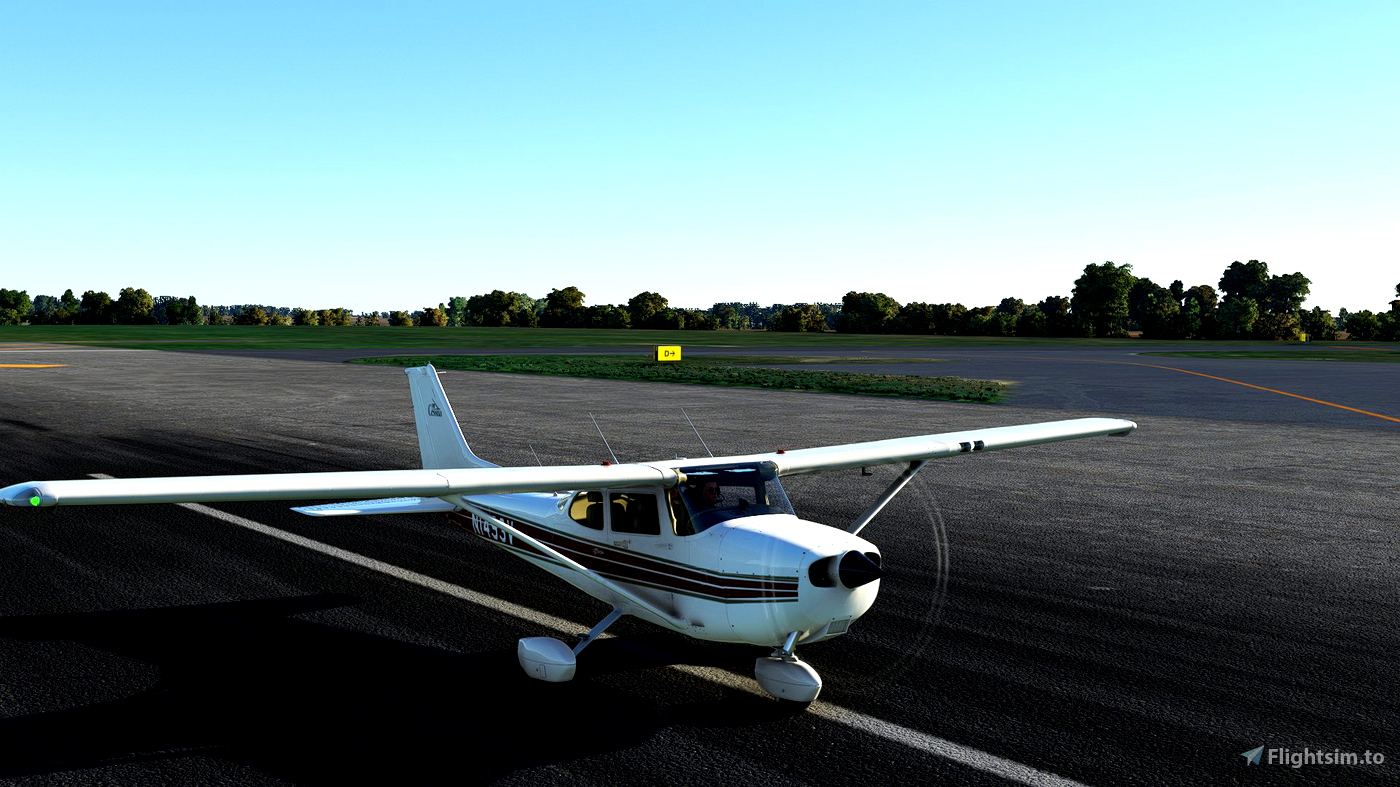 Cessna 172 classic NI493V (REQUESTED) for Microsoft Flight Simulator | MSFS