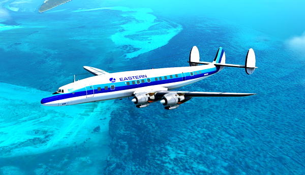 Eastern Air Shuttle L-1049G - for Microsoft Flight Simulator
