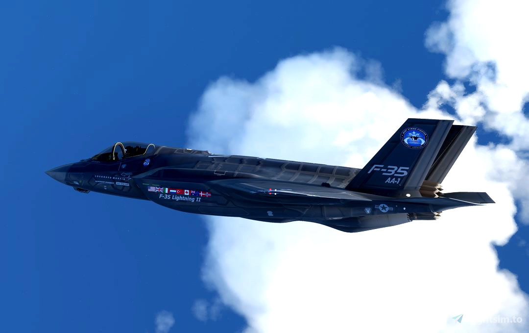 The F-35 Lightning II is now available for Microsoft Flight