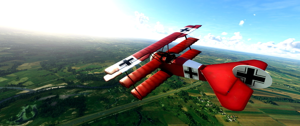 Fokker DR1 Triplane - for Microsoft Flight Simulator
