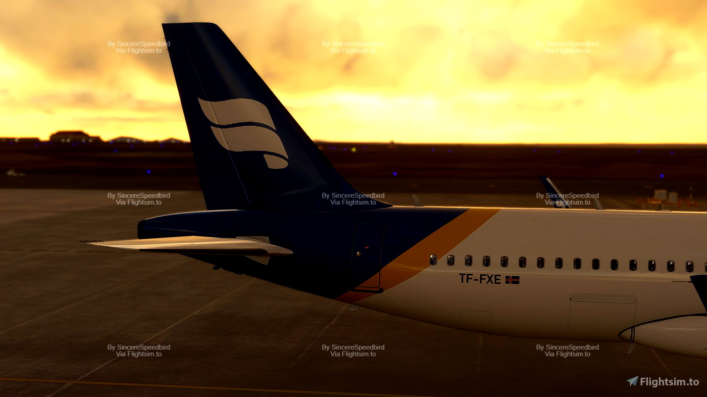 Icelandair (Air Iceland Connect) Asobo A320neo [Fictional] for