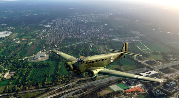 Junkers Ju-52/3m Luftwaffe 1Z+FL - for Microsoft Flight Simulator