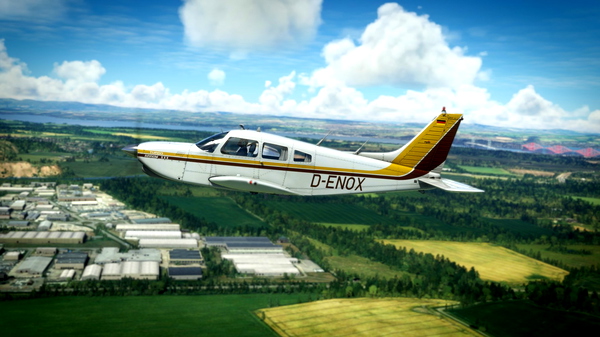 JustFlight Piper P28R Turbo Arrow III D-ENOX - for Microsoft Flight Simulator