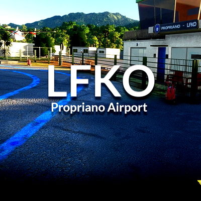 LFKO - Propriano Airport, France - for Microsoft Flight Simulator