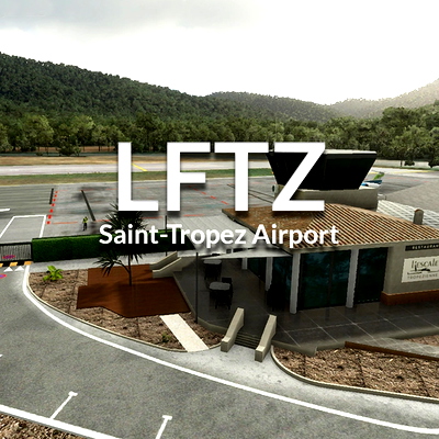 LFTZ - Saint-Tropez Airport, France - for Microsoft Flight Simulator