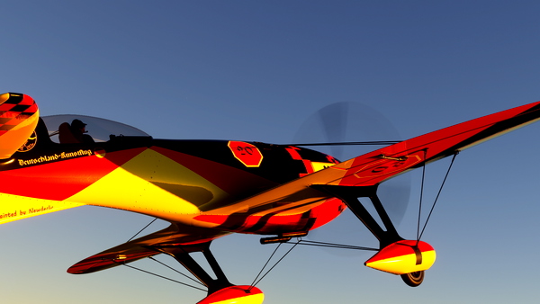 Livery "Deutsche Kunstflugstaffel-V2.0.5" - Gee Bee R3 special - by Newdeclic - for Microsoft Flight Simulator